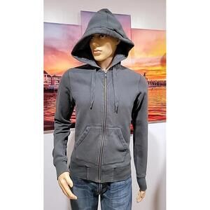 Allsaints Spitalfields Wilson Hoody Brushes Green Cotton Men's Sweatshirt #W8